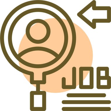 Görev simgesi vektör illüstrasyonu