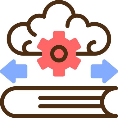 Bulut hesaplama. Web simgesi