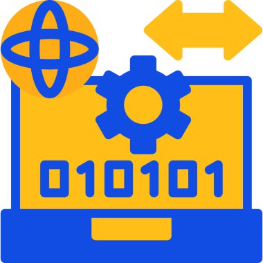 Web simgesi basit illüstrasyon ayarlanıyor