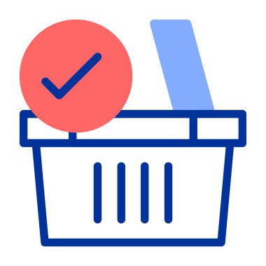 Alışveriş arabası. Basit tasarım