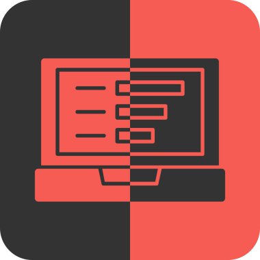 seo modern simgesinin vektör illüstrasyonu