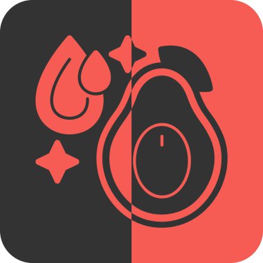 Sağlıklı Yağ vektör simgesi, illüstrasyon