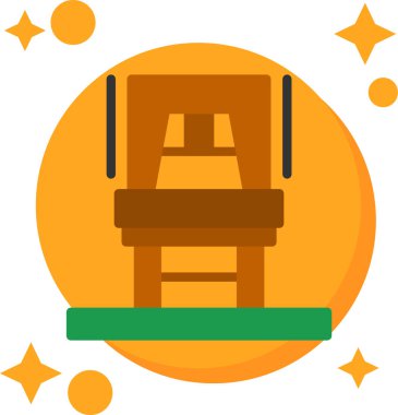 Robot simgesinin vektör illüstrasyonu