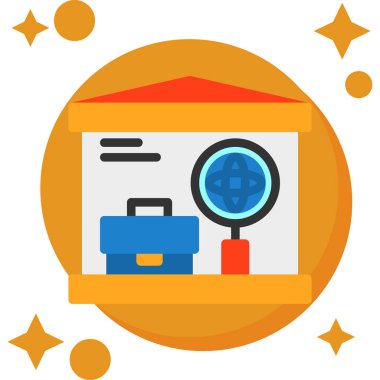 Fotoğraf için iş yönetimi dairesi simgesi