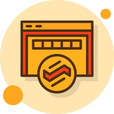 web sitesi web geliştirme simgesi - taslak biçimi