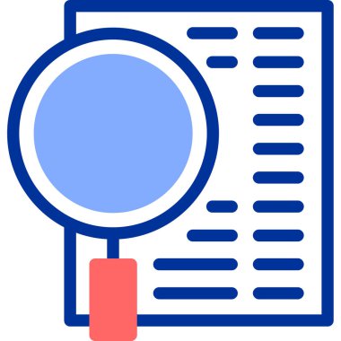 Ara. Web simgesi basit illüstrasyon