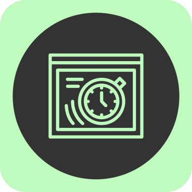 seo modern simgesinin vektör illüstrasyonu