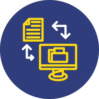 seo modern simgesinin vektör illüstrasyonu