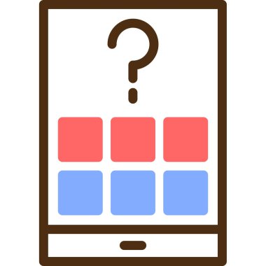 bar. Web simgesi basit illüstrasyon