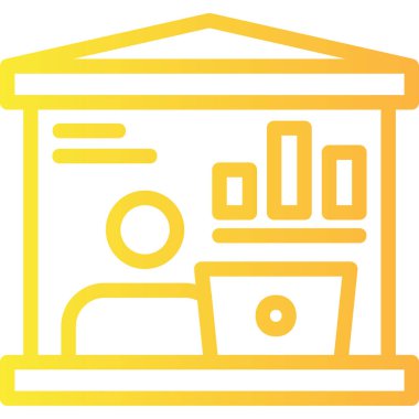 Yapı simgesinin vektör illüstrasyonu