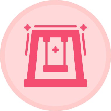 Modern b 'nin vektör illüstrasyonu