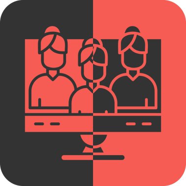 Vektör illüstrasyonu, insan simgesi