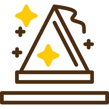 Noel dekorasyon vektör simgesi