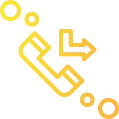 Yönlendirme yolu simgesi ana hat biçiminde