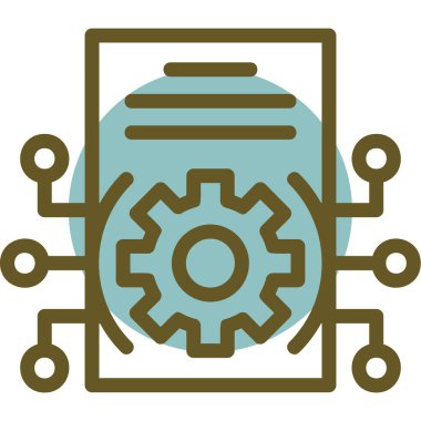 Modern b 'nin vektör illüstrasyonu vites simgesinden yoksun