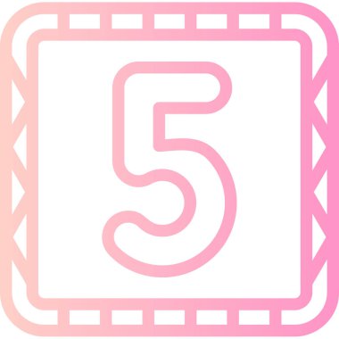 4 numaralı simge tasarım şablonu