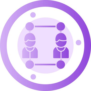 Seo simgesinin vektör illüstrasyonu