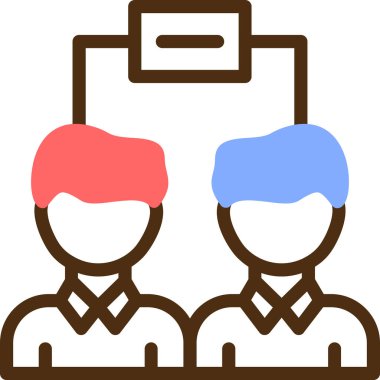 iş simgesi vektör illüstrasyonu