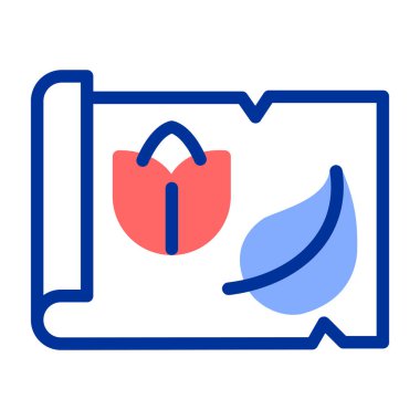 Muz. Web simgesi basit illüstrasyon