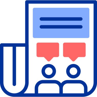 Kitap. Web simgesi basit illüstrasyon