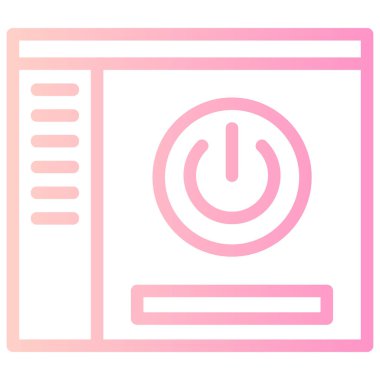 seo modern simgesinin vektör illüstrasyonu