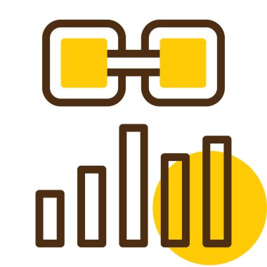 Modern simgenin vektör illüstrasyonu