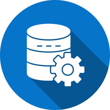 Kolayca düzenleyebilen ve düzenleyebilen Veritabanı Vektörü simgesi