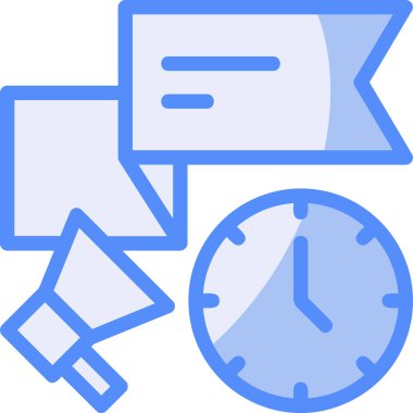 saat e- posta simgesi