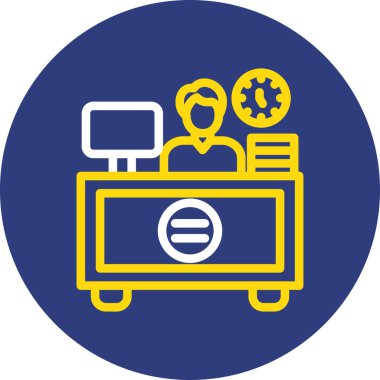 seo modern simgesinin vektör illüstrasyonu