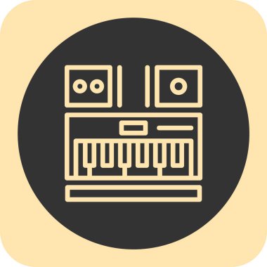 Vektör illüstrasyonu, modern simge