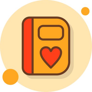 kitap simgesi vektör illüstrasyonu