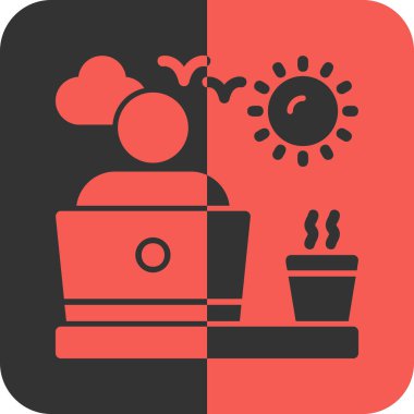 Gıda simgesinin vektör illüstrasyonu