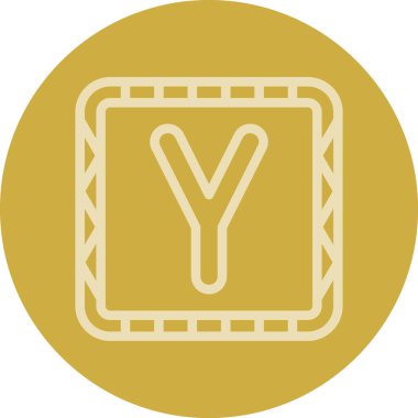 Modern b 'nin vektör illüstrasyonu eksik simgesi