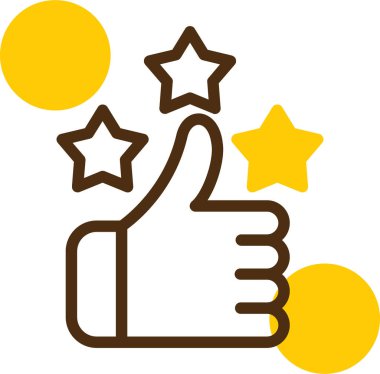 El ikonu, vektör çizimi gibi. düz tasarım biçimi