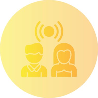 insanlar simge vektör illüstrasyonu