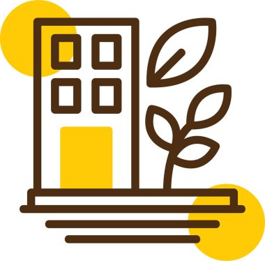 bitki ikonu. vektör tasarımı