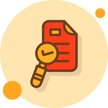 Liste & listesi için iş yönetimi dairesi simgesi