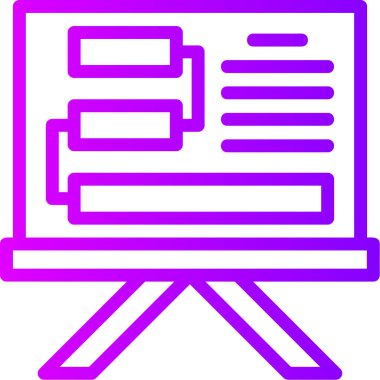 Belge. Web simgesi basit illüstrasyon