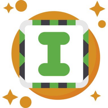 Vektör illüstrasyonu, simge ögesi biçimi