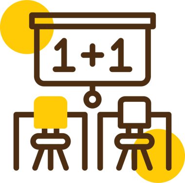 masa simgesi vektör illüstrasyonu