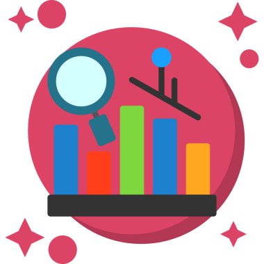 seo modern simgesinin vektör illüstrasyonu