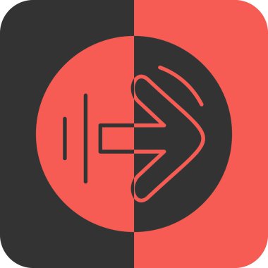 Vektör müzik simgesi illüstrasyonu