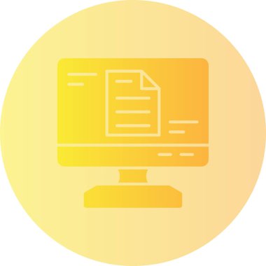 Web simgesi vektör illüstrasyonu