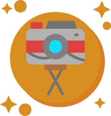 kamera fotoğrafçılık vektör simgesi