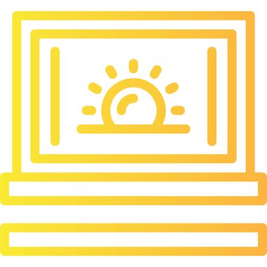 seo modern simgesinin vektör illüstrasyonu