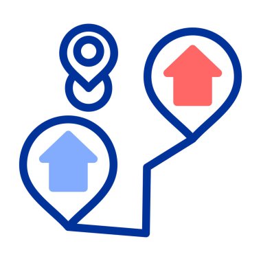 home icon vector isolated on white background, home sign,