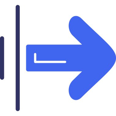 Ok. Web simgesi basit illüstrasyon