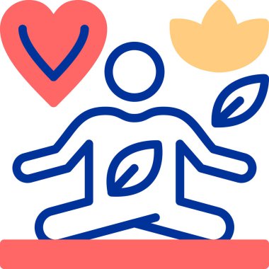 Aşk kalbi. Web simgesi basit tasarım