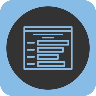 Soyut arkaplanda belge simgesi izole edildi