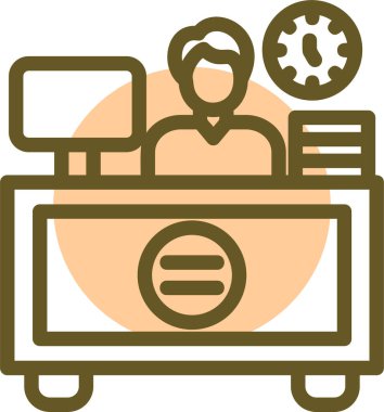 iş kavramı, vektör illüstrasyonu